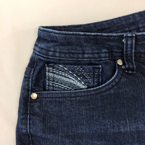 Christopher & Banks Pants with Bling Pockets Size 12 Short - Picture 4 of 5